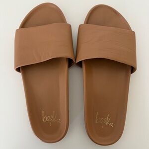 beek Gallito Leather Slide Sandal 6
